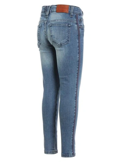 Shop Ao76 Kids Jeans For Girls In Blue