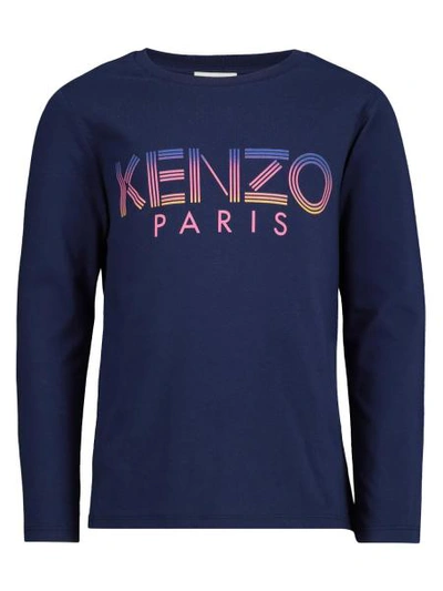 Shop Kenzo Kids In Blue