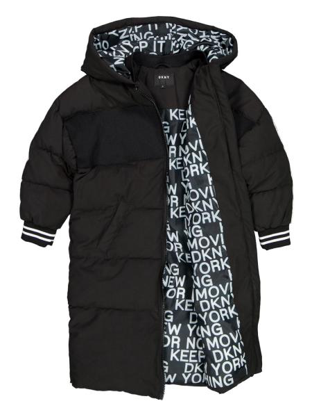 Dkny Kids Coat For Girls In Black | ModeSens