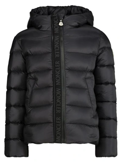 Shop Moncler Kids Down Jacket Alithia For Girls In Black