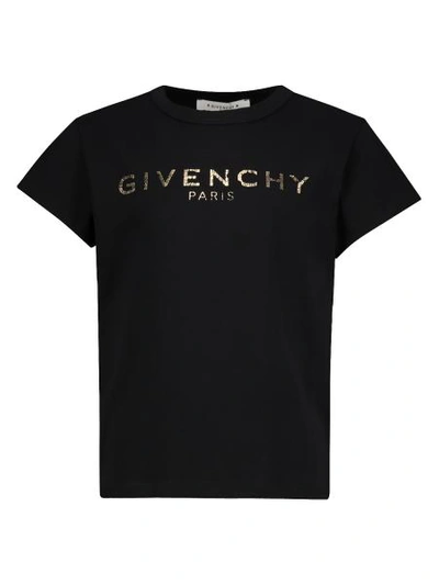 Shop Givenchy Kids T-shirt For Girls In Black