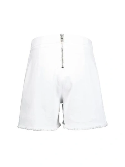 Shop Balmain Kids Shorts For Girls In White