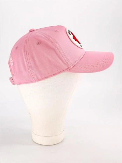 Shop Dsquared2 Kids Cap For For Boys And For Girls In Rose
