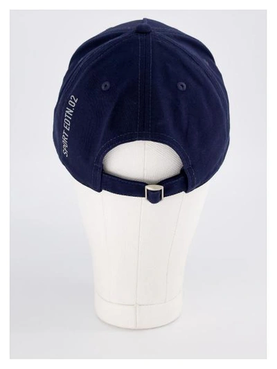 Shop Dsquared2 Kids Cap For For Boys And For Girls In Blue