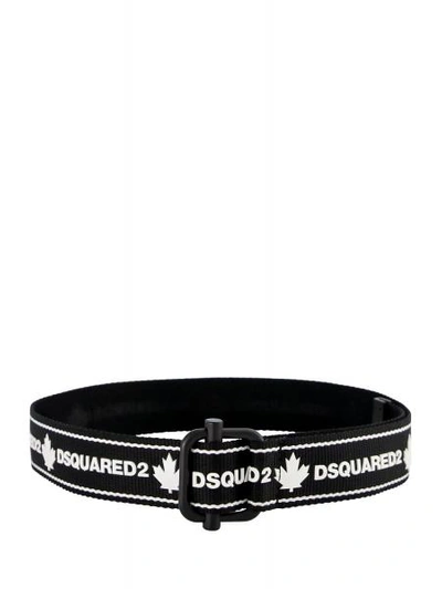 Shop Dsquared2 Kids Belt In Black