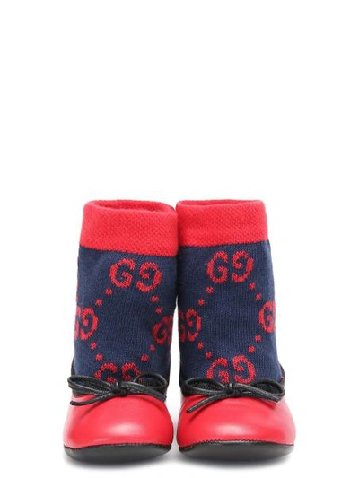 Shop Gucci Kids Baby Shoes For Girls In Red