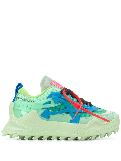 Shop Off-white Odsy-1000 Low-top Sneakers In Green
