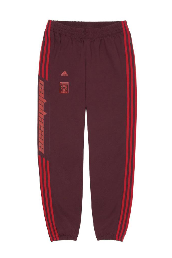 calabasas track pants maroon