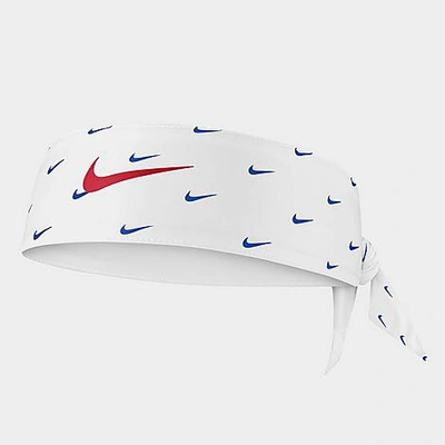 Shop Nike Dri-fit Head Tie 2.0 In White