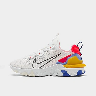 Shop Nike Women's React Vision Running Shoes In White