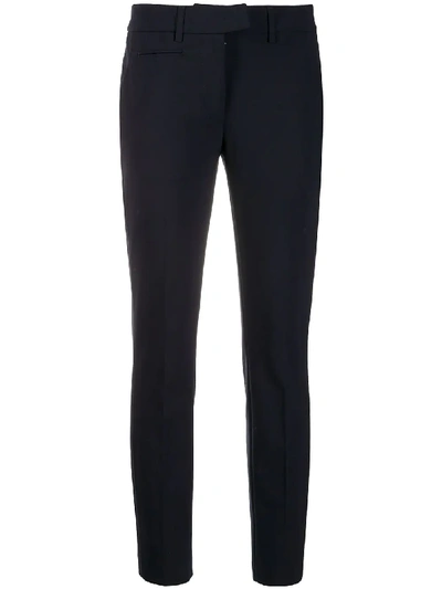 Shop Dondup Tailored Slim-fit Trousers In Blue