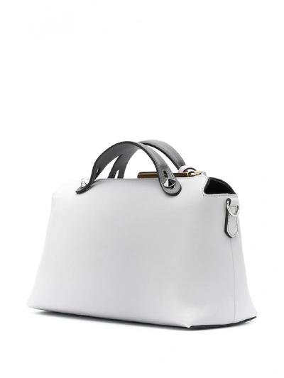 Shop Fendi By The Way Leather Boston Bag In Multicolor
