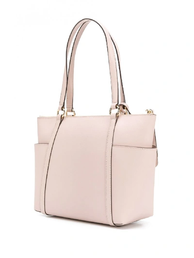 Shop Michael Michael Kors Nomad Leather Bag In Pink