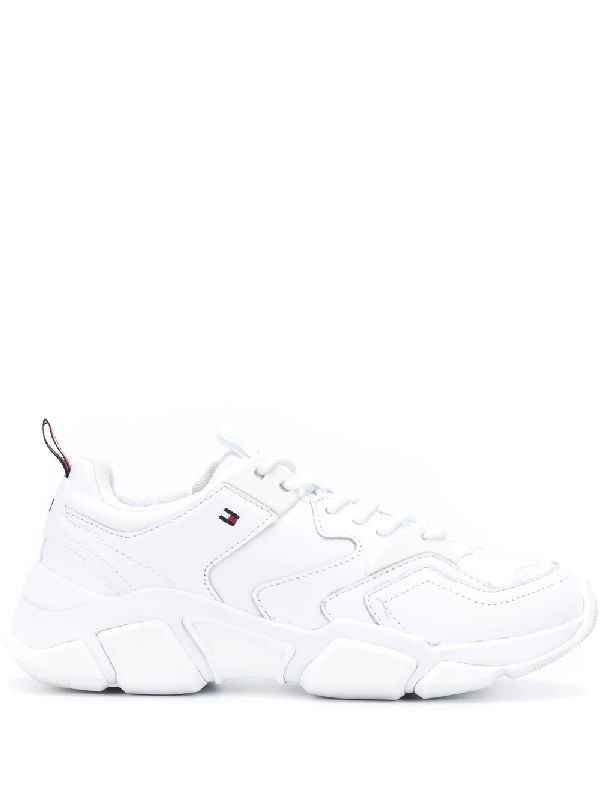 tommy hilfiger chunky sneaker white