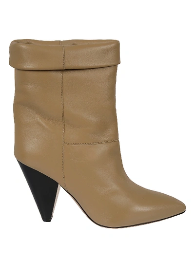 Shop Isabel Marant Luido Boots In Taupe