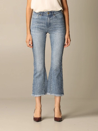Shop Michael Michael Kors Jeans Jeans Women  In Stone Washed