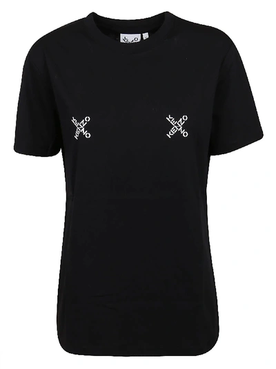 Shop Kenzo Loose Fit T-shirt Sport In Black