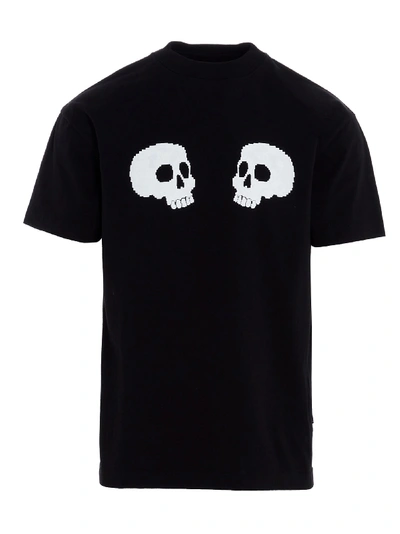 Shop Palm Angels Skull T-shirt In Black