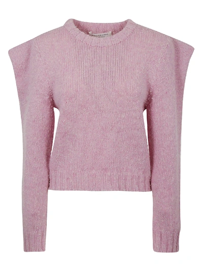 Shop Philosophy Di Lorenzo Serafini Rib Knit Sweater In Violet