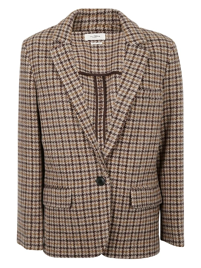 Shop Isabel Marant Étoile Charly Jacket In Beige