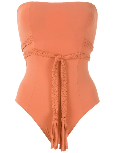 Shop Clube Bossa Landova Swim Suit In Orange