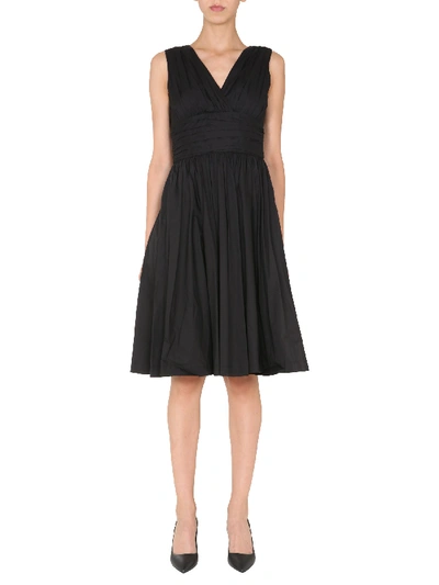 Shop Michael Michael Kors Long Dress In Black