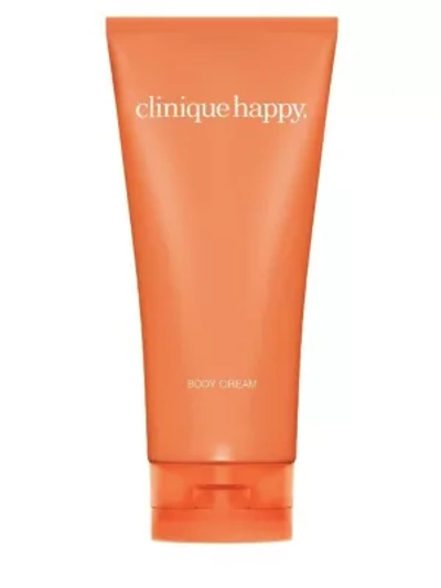 Shop Clinique Happy Body Cream In Size 5.0-6.8 Oz.