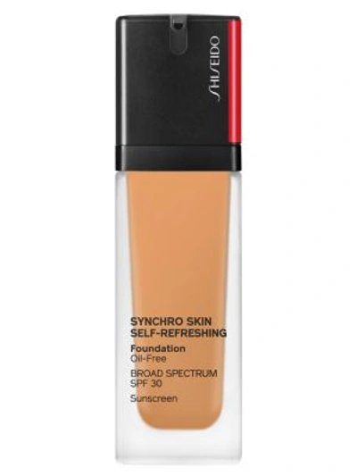 Shop Shiseido Women's Synchro Skin Self-refreshing Liquid Foundation In 410 Sunstone