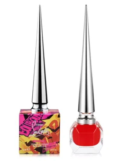 Shop Christian Louboutin Loubigraffiti Nail Color In Edgypopi