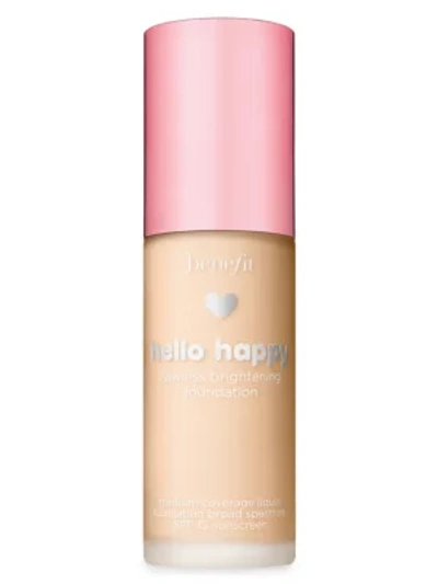 Shop Benefit Cosmetics Hello Happy Flawless Brightening Foundation In Shade 01 Fair Cool