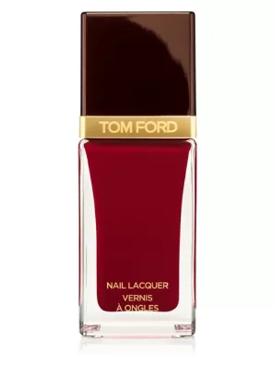 Shop Tom Ford Women's Nail Lacquer In Smoke Red