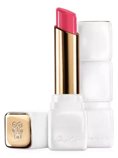 Shop Guerlain Kisskiss Roselip Hydrating & Plumping Tinted Lip Balm In Pink