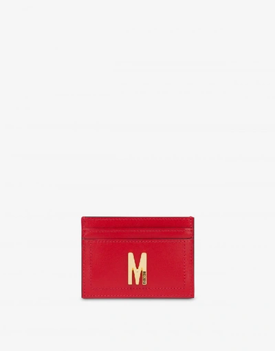 Shop Moschino Card Holder M In Red