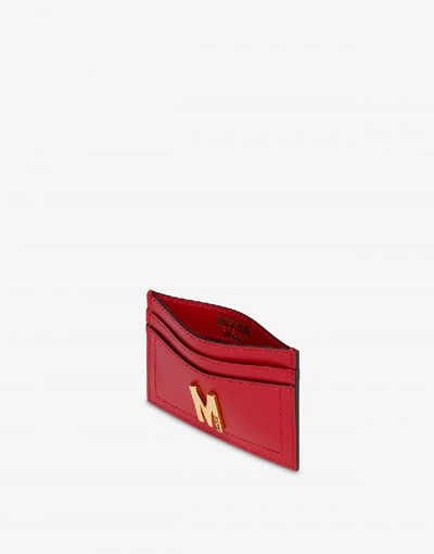 Shop Moschino Card Holder M In Red