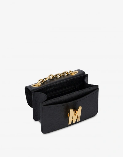 Shop Moschino Shoulder Bag M In Black