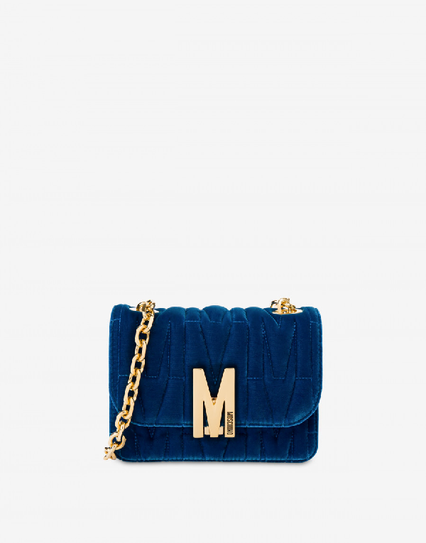 moschino velvet bag