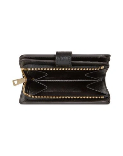 Shop Furla Babylon S Compact Wallet Woman Wallet Black Size - Soft Leather