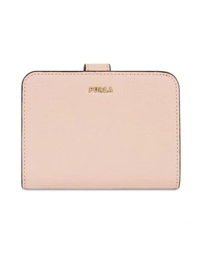 Shop Furla Wallet In Light Pink