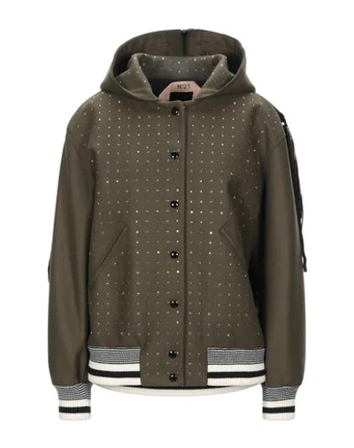 Shop N°21 Bomber In Military Green