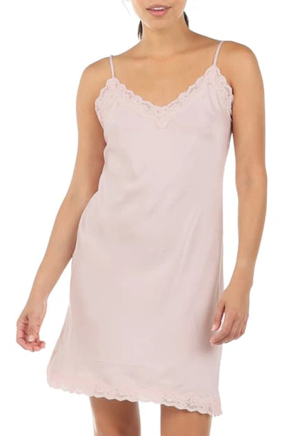 Shop Papinelle Pure Silk Chemise In Musk