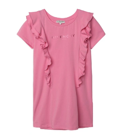 Shop Givenchy Kids Ruffle-detail T-shirt Dress (4-14 Years)