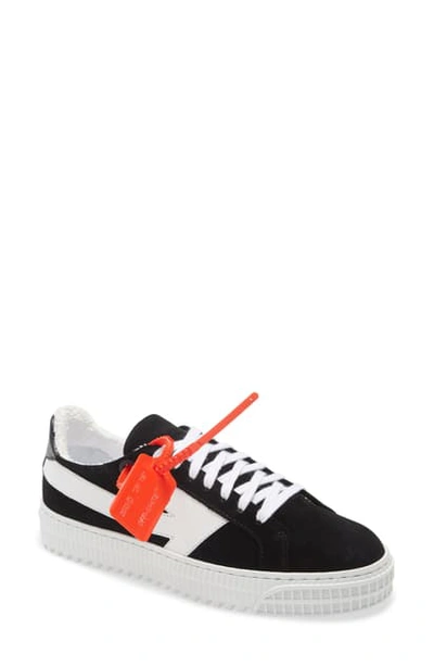 Shop Off-white Arrow Low Top Sneaker In Black/ White