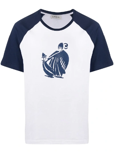 Shop Lanvin Mother And Child T-shirt In White