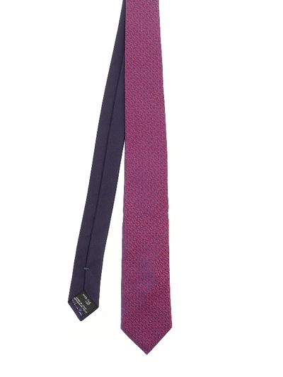 Shop Missoni Shimmering Effect Tie In Red