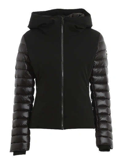Shop Colmar Originals Quilted Sleeves Puffer Jacket In Black