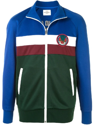Shop Kent & Curwen Embroidered Patch Sport Jacket In Multicolour