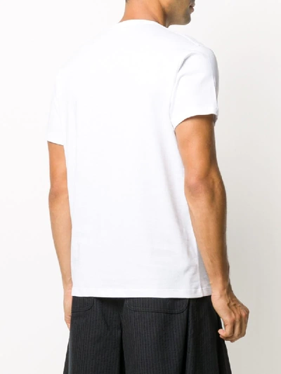 Shop Loewe Anagram Short-sleeve T-shirt In White