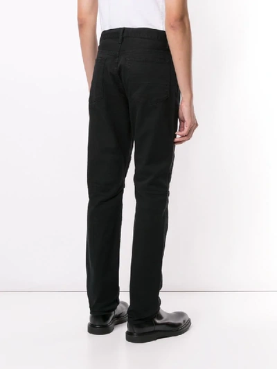 Shop Kent & Curwen Straight-leg Jeans In Black