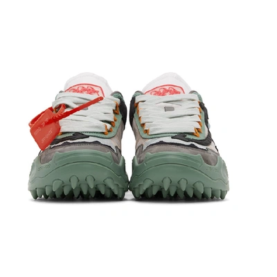Shop Off-white Green Odsy-1000 Sneakers