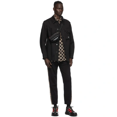 Shop Burberry Black Calverton Jacket In Black A1189